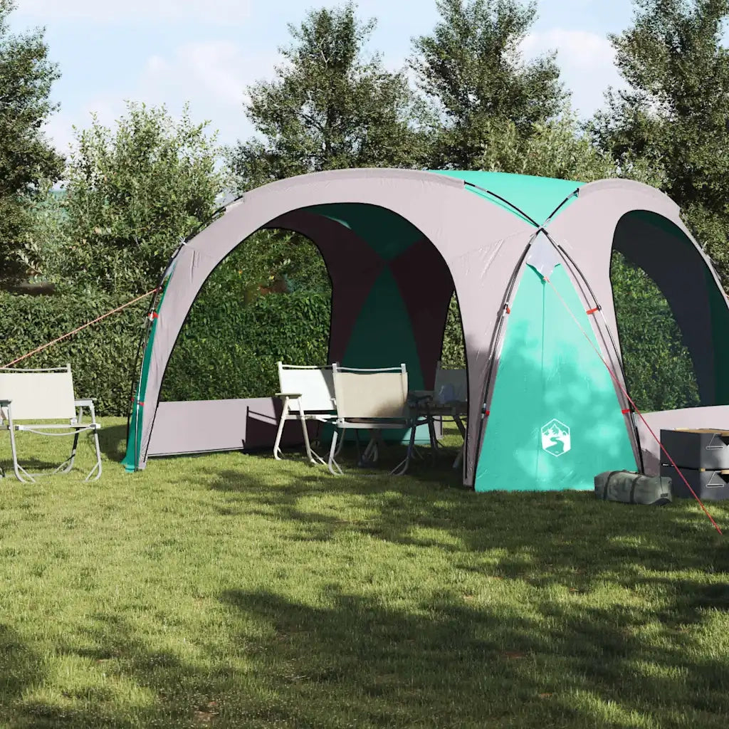 Tenda per Feste-Tenda da campeggio Verde Impermeabile 267586