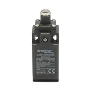 Finecorsa con attuatore a pistone e rullo orizzontale 250V/380V, 10A IP65 Breckner Germany