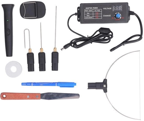 Kit di taglio a schiuma elettrico 4 in 1 - Sicuro da utilizzare - Adatto per l'arte e le arti manuali - 27W taglio a schiuma