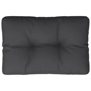 Cuscino per pallet | Cuscini per sedie Nero 50x40x12 cm in Tessuto
