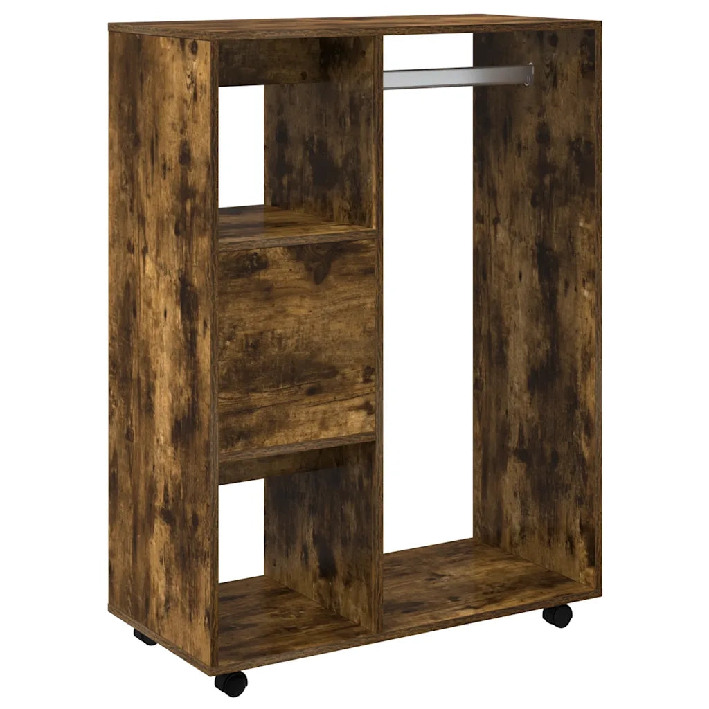 Armadio Rovere Fumo 80x40x110 cm in Legno Multistrato CFW9097602