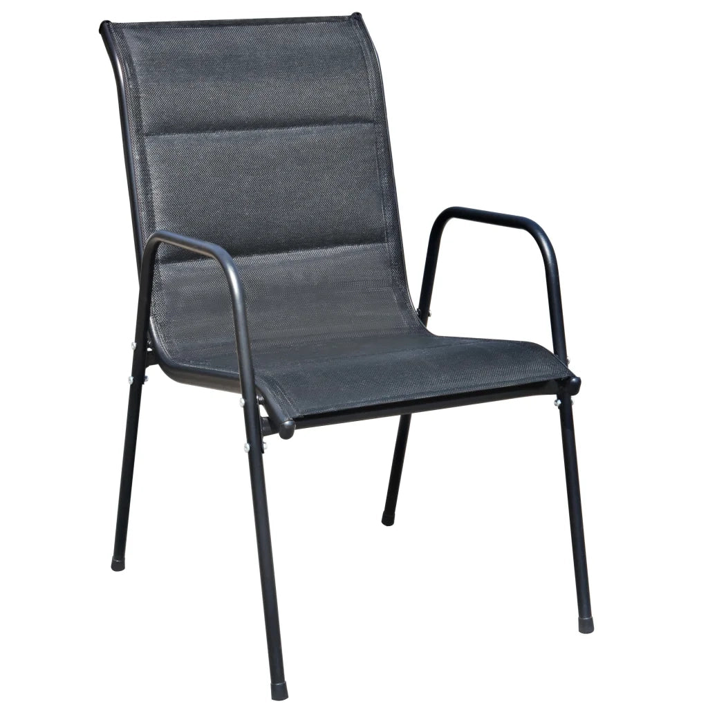 Set da Bistrot 3 pz in Acciaio Nero 43315