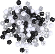 Set di forcine per chignon in plastica trasparente - 100 pezzi - per tutti i tipi di capelli - decorazioni per chignon in plastica trasparente