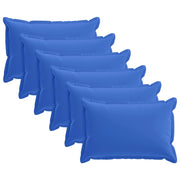 Federa 6 pcs HOUTEN Blu Reale 30 x 50 cm Poliestere 916210