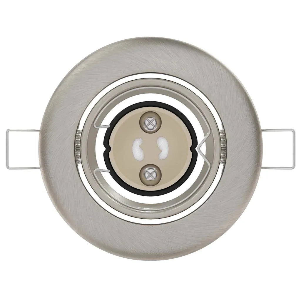 Spotlight 6 pz Argento 9 x 9 x 2.5 cm Metallo CFW9200748