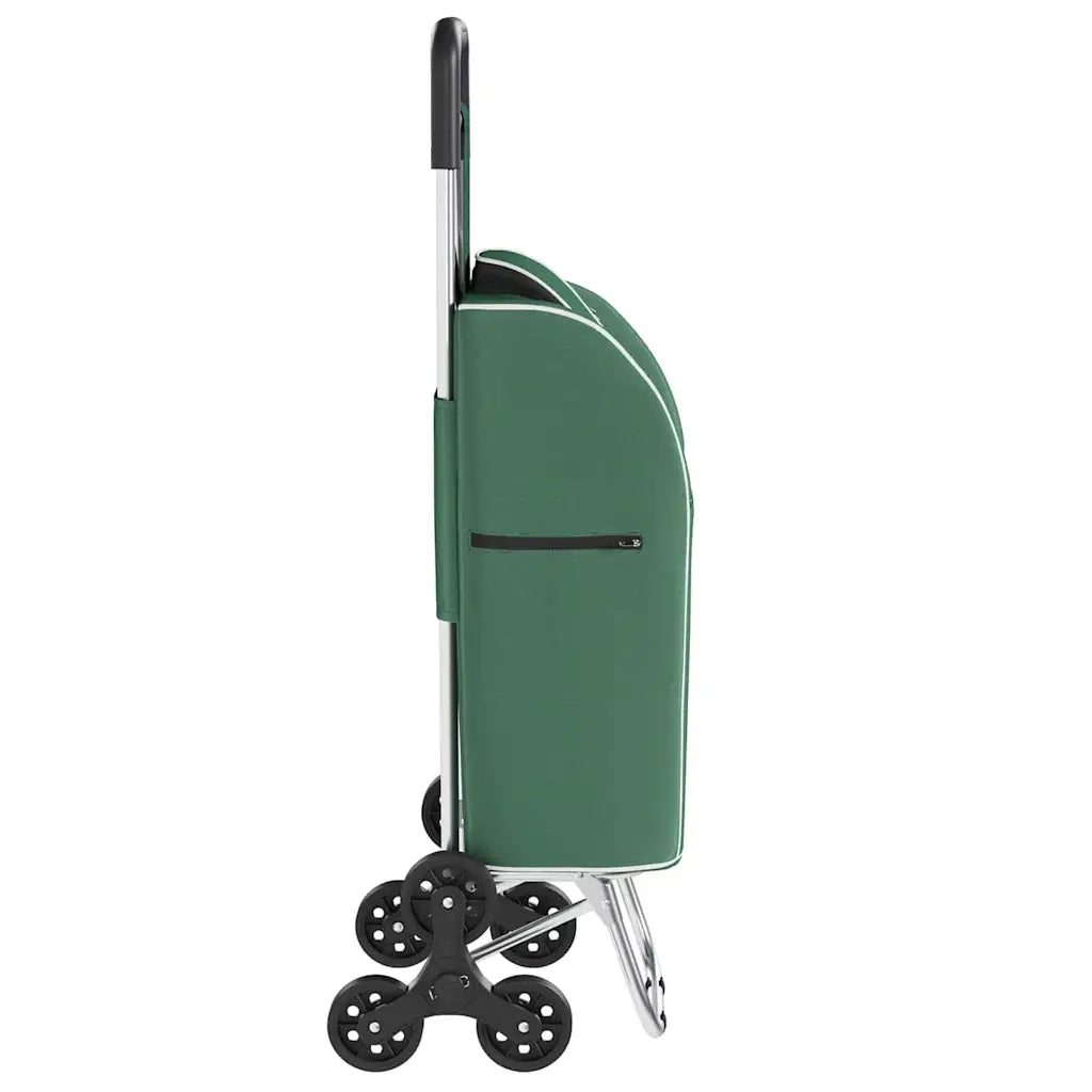 Carrello della spesa Verde 39,5 x 33 x 93 cm Tessuto Oxford 42002340