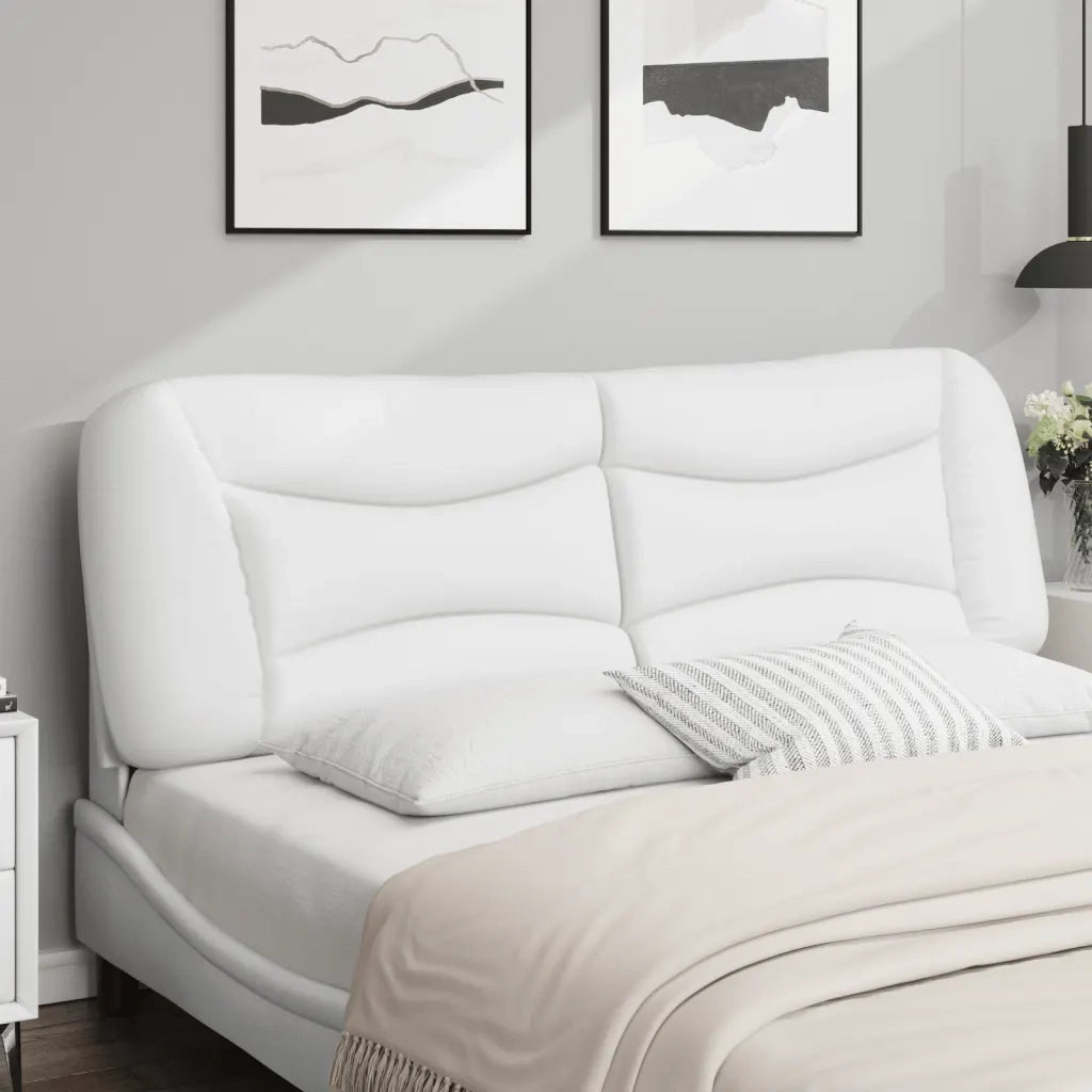 Cuscino Testiera Bianco 160 cm in Similpellecod mxl 87702