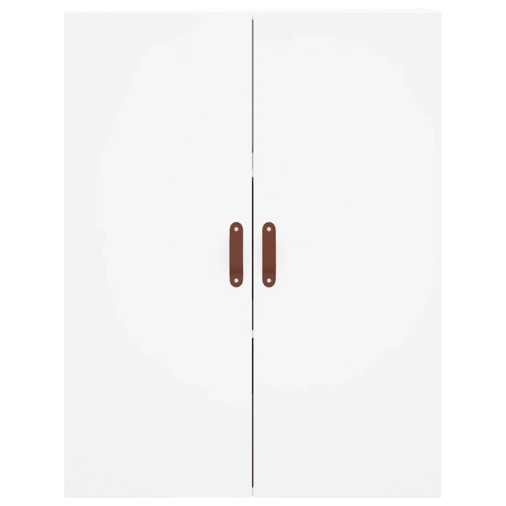 Credenza | Madia | Buffet da pranzo | Armadio da pranzo Bianca 69,5x34x180 cm in Legno Multistrato