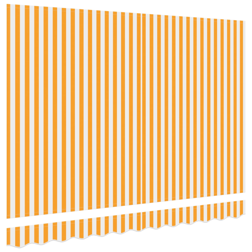 Tessuto di ricambio per tenda da sole per telaio 2.5x2 m giallo e bianco
