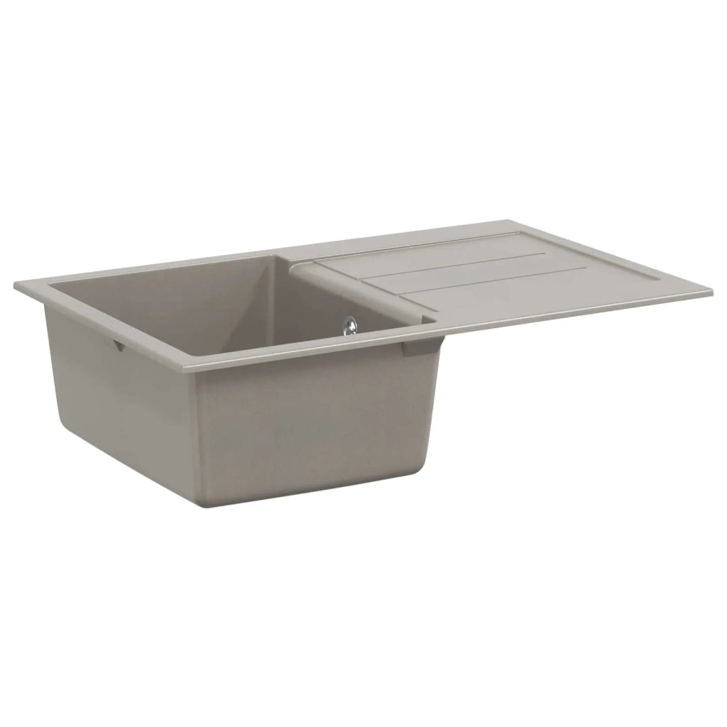 Lavello Grigio 780 x 500 mm 80% Quarzo e 20% Resina CFW8436447