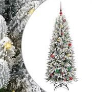 Albero di Natale | Decorazioni natalizie artificiale con 150 LED Bianco 150 cm