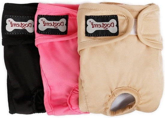 Luiere per cani - abbigliamento intimo - assorbenti riutilizzabili - XL - 44-66 cm