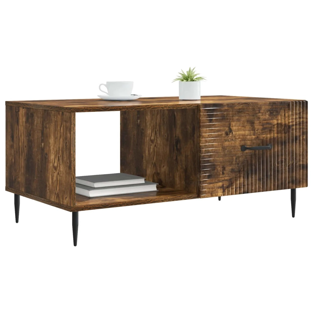 Tavolino da salotto Rovere Fumo 90 x 50 x 40 cm 894960