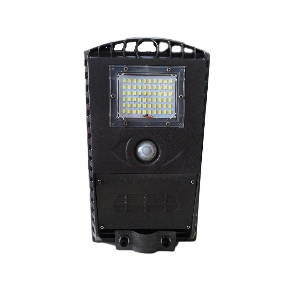 Trade Shop - Lampione Faro Faretto Solare Lampada 60 Led Smd Per Esterni 30w Pannello Solare -
