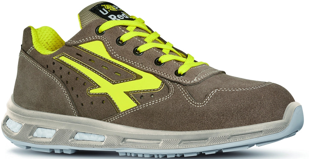 U-Power SCARPE ANTINFORTUNISTICA BASSE S1P SRC REDLION ADVENTURE Col. Beige Mis. 43