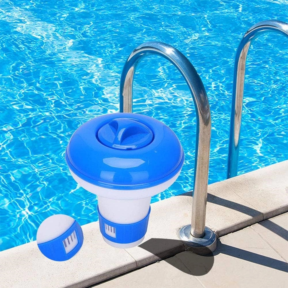 Trade Shop - Distributore Galleggiante Di Cloro Pulitore Per Piscina Vasche Idromassaggio 017051 -