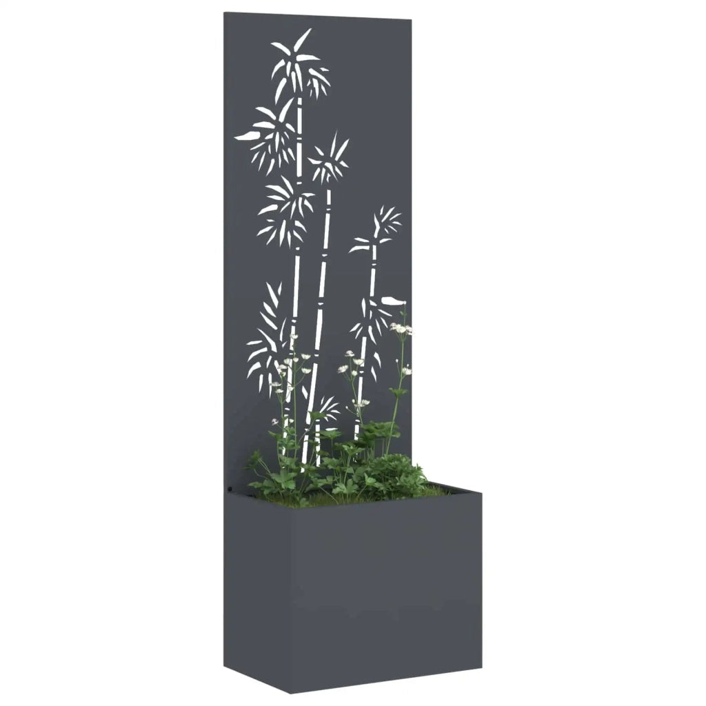 Schermo per privacy in giardino Antracite 50 x 32 x 150 cm 876450