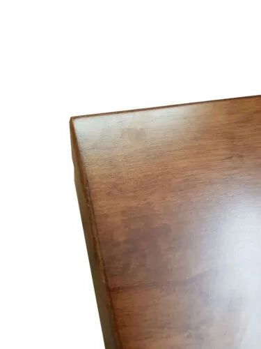 Tavolo rettangolare allungabile legno classico noce arte povera 100 x 70 (13 sciabola) - Mobili 2G