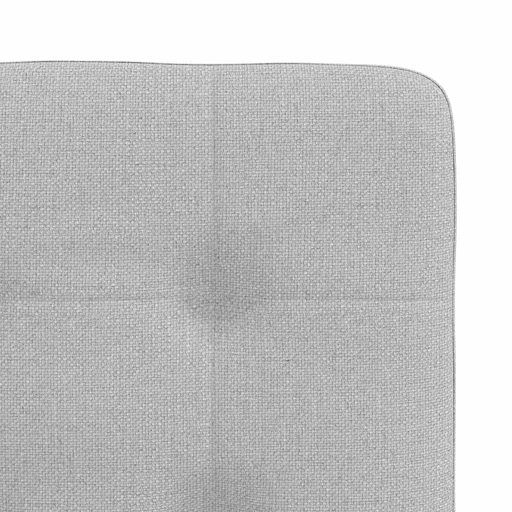 Sedie da Pranzo 2 pz Grigio Nuvola in Tessuto 4101077