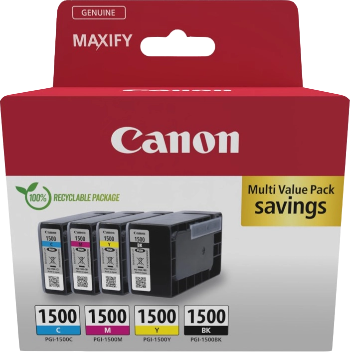 Canon 9218B006 cartuccia d'inchiostro 4 pz Originale Nero, Ciano, Magenta, Giallo