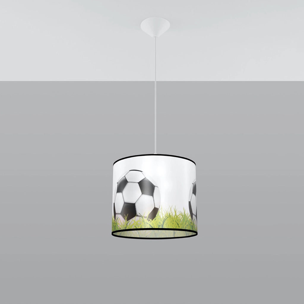 Lampada sospesa bimbi sfera calcio Ø30 E27 Pure Lume