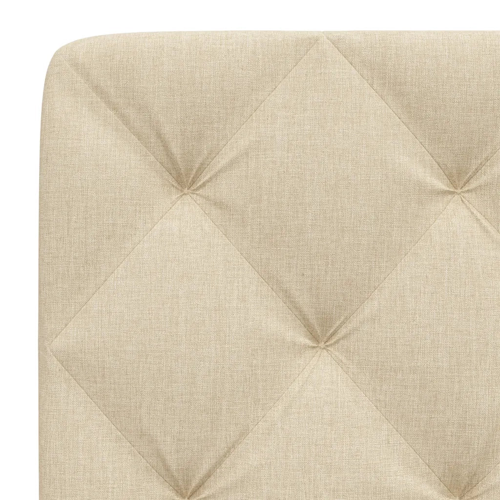 Cuscino Testiera Crema 100 cm in Tessuto 4019210
