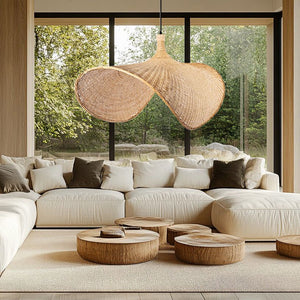 Lampada Da Soffitto Bamboo APP1641-1CP 50cm