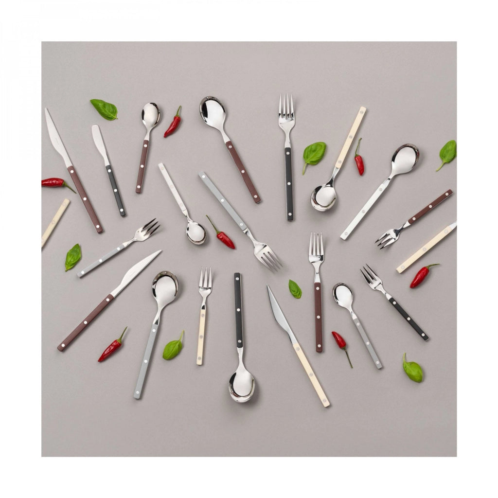 ALLEGRA, Posate Set 16 Pz, Scatola Finestra, Casa Bugatti Colore: Marrone
