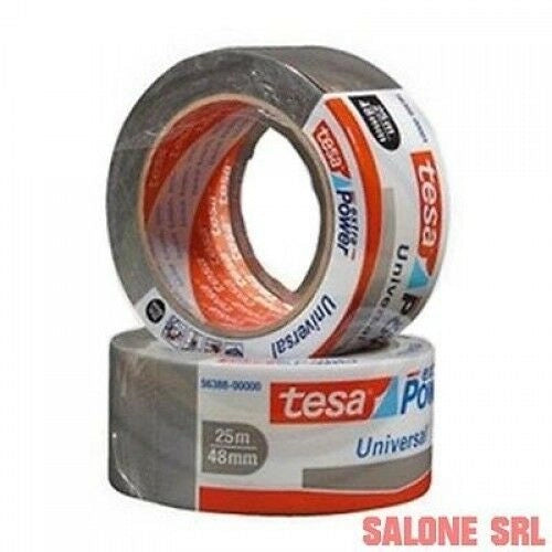 NASTRO ADESIVO ULTRARESISTENTE MM.48X25MT TESA ULTRA POWER SILVER 6PZ.