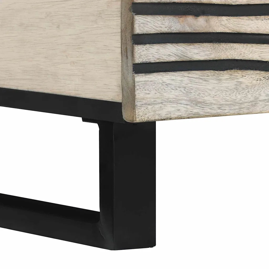 Tavolino da salotto Bianco 100 x 54 x 40 cm 4017984