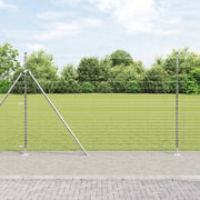 Recinzione per Campo  1.6x25 m Acciaio Zincato