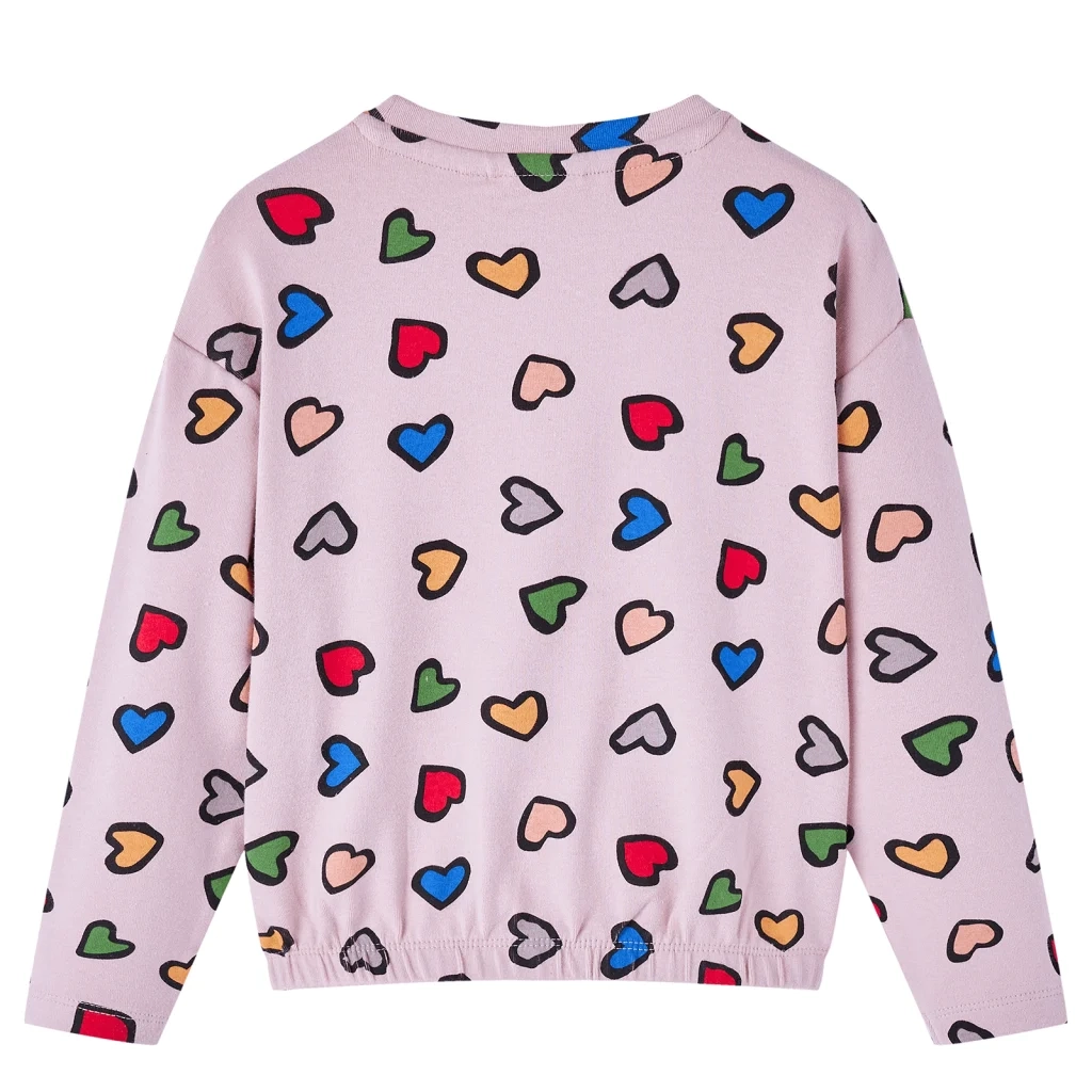 Felpa da Bambina Rosa 104