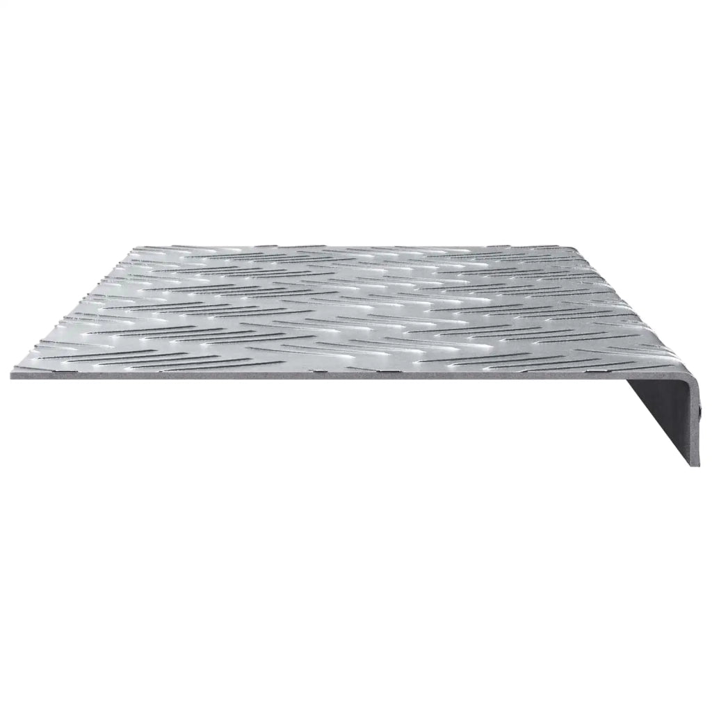 Gradini per Scale 5 pcs Argento 60 x 18 x 2,5 cm Alluminio 4104232