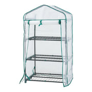 Serra da giardino a 3 livelli 125 x 69 x 49 cm bianca 03_0010539