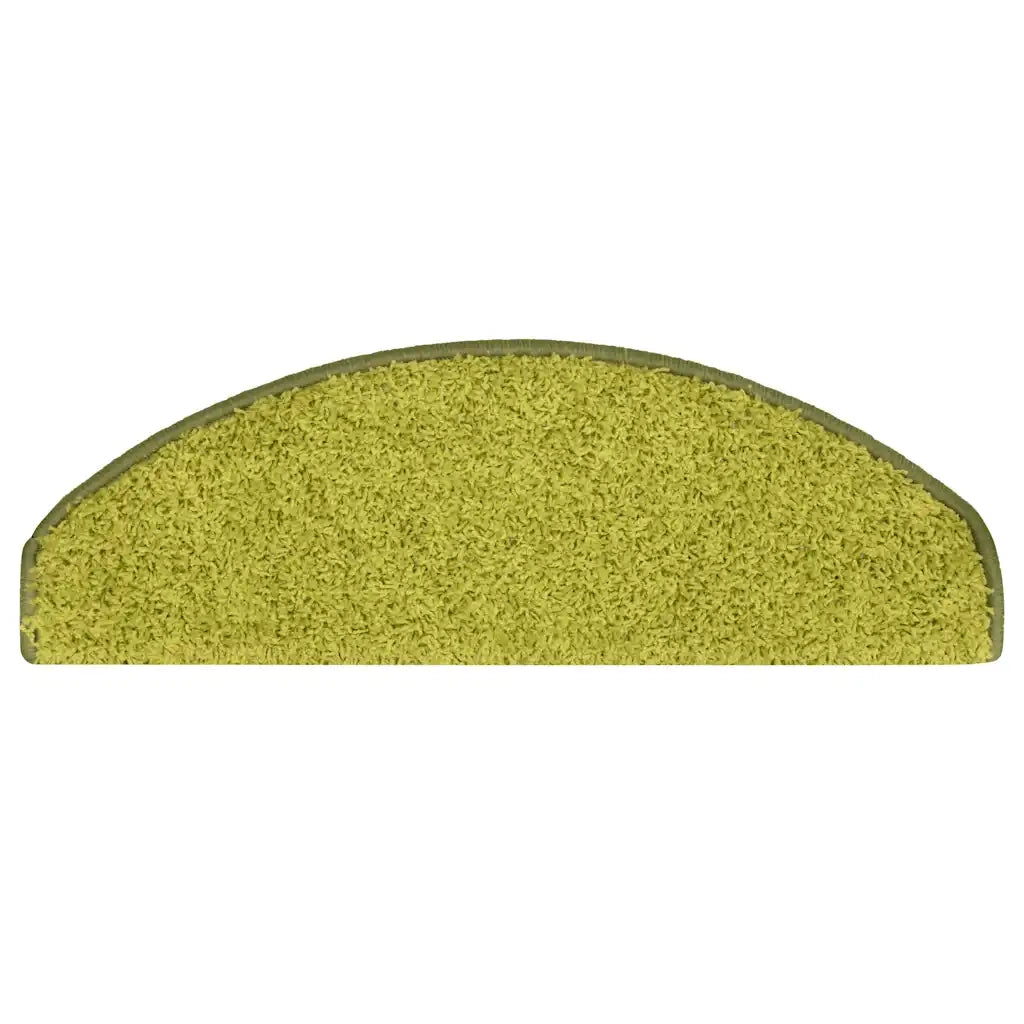 Tappetini per scale 30 pz | Gradini per Scale 65x21x4 cm Verde Semicircolari Grandi