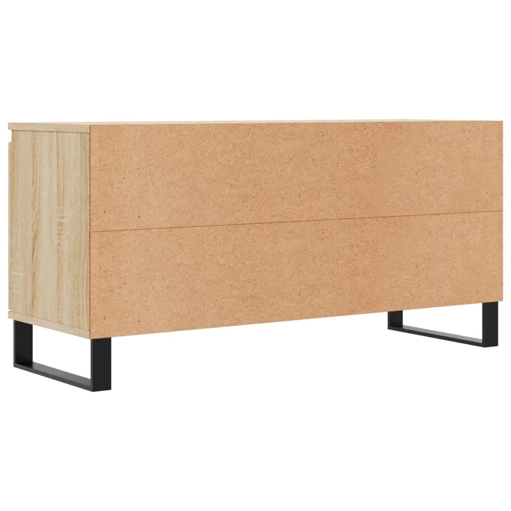 vidaXL Mobile Porta TV Rovere Sonoma 104x35x50 cm in Legno Multistrato