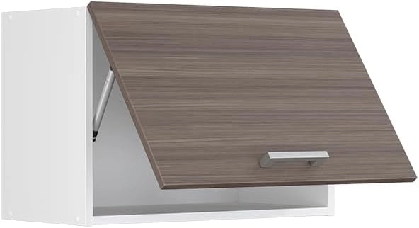Pensile da cucina R-Line, Grigio nobile, 60 cm Piatto, per la libera combinazione all'interno di sistemi cucina modulari