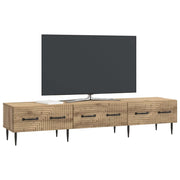 Mobile TV | Armadietto TV | Mobile Porta TV con cassetto Rovere Artigianale 147 x 34,5 x 30 cm