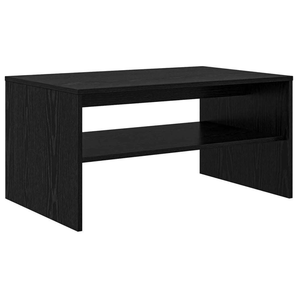 Tavolino da salotto Rovere Nero 80 x 50 x 40 cm 8000277