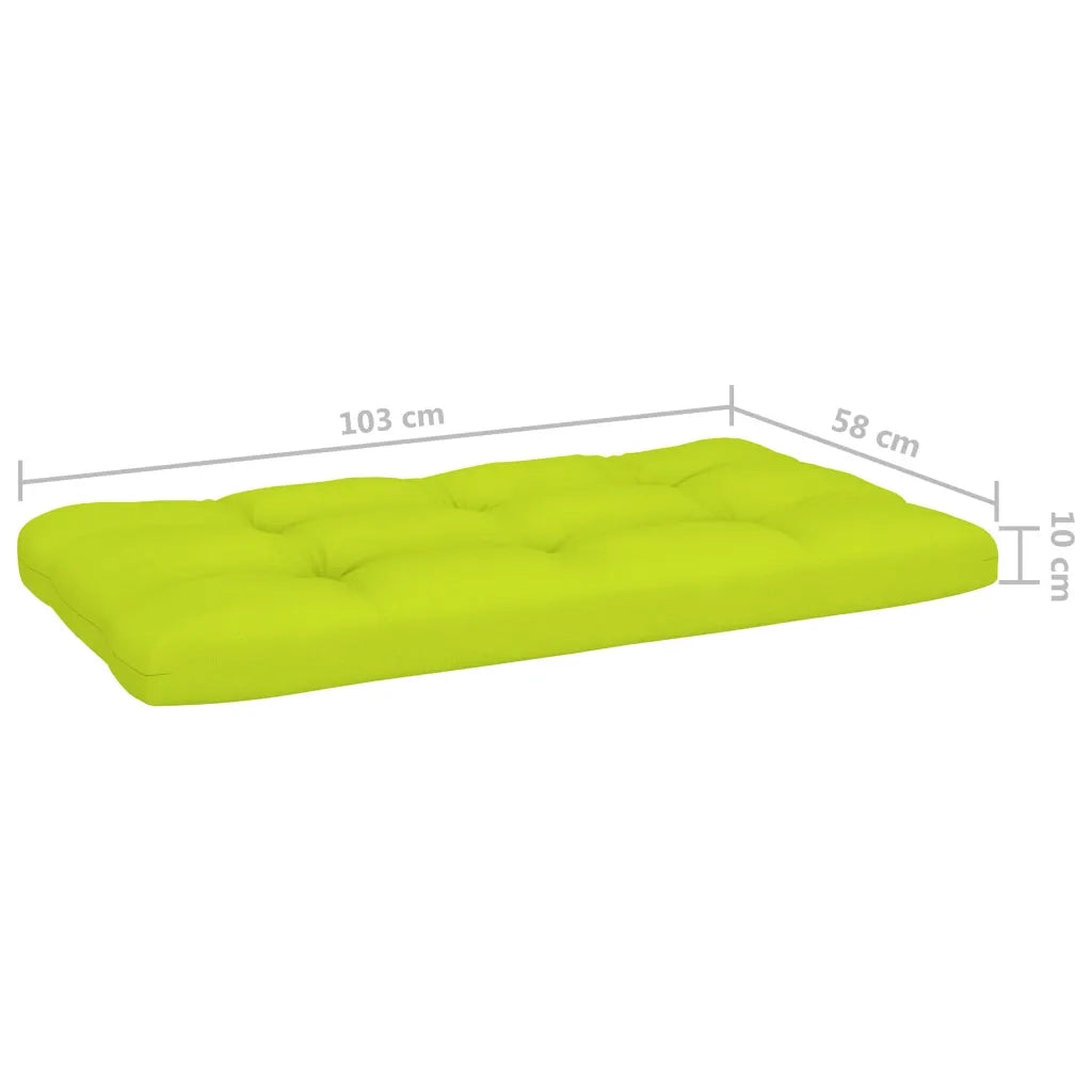 Set Divani a Pallet e Cuscini 4 pz in Legno di Pino Impregnato cod mxl 56775