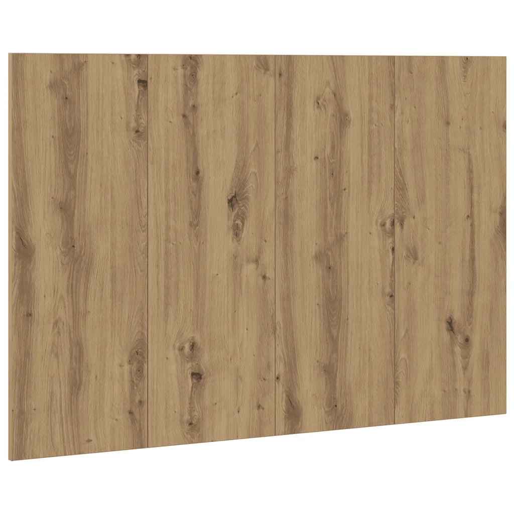 Testiera-Testata-Testiera Decorativa Rovere Artigianale 120x1,5x80 cm Legno Multistrato