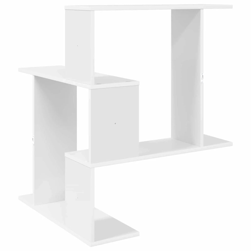 Scaffale da parete Bianco 67 x 67 x 87 cm Legno ingegnerizzato 8012220