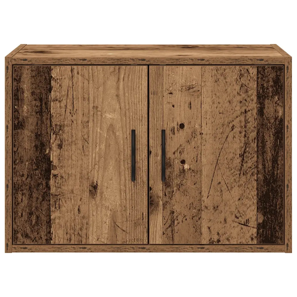 Pensile per Garage Legno Antico in Legno Multistrato 860657
