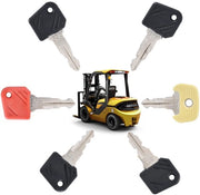 Set di chiavi a contatto 6 pezzi universali - Adatto per veicoli da costruzione - Costruzione robusta - Materiale duraturo - Sicurezza e sostituzione - Chiave per forklift