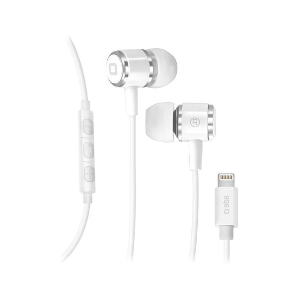 Auricolari microfono filo sbs teinearlightw studio mix 100 mfi white