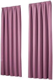 Set di tende oscuranti termiche e opache - set da 2 - viola - 175 x 135 cm