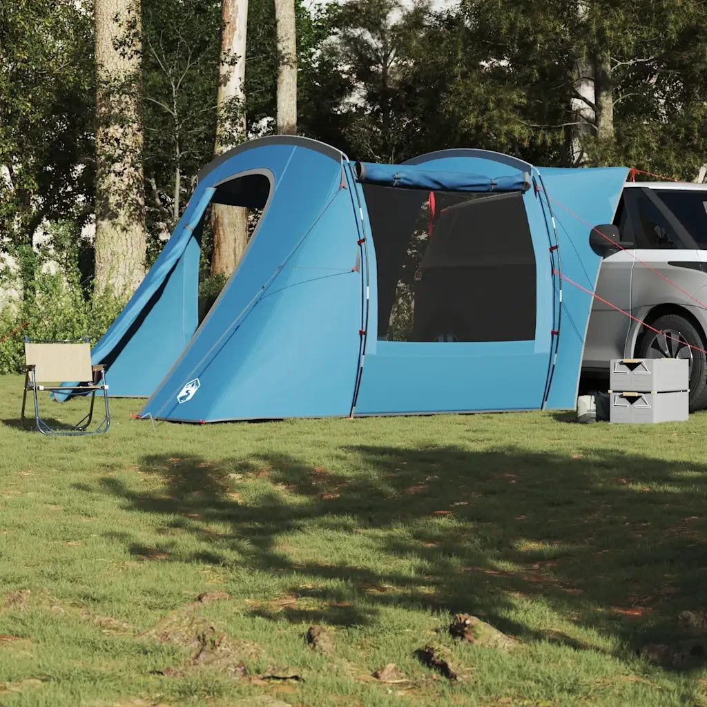 vidaXL Tenda da Campeggio per Auto Blu Impermeabile