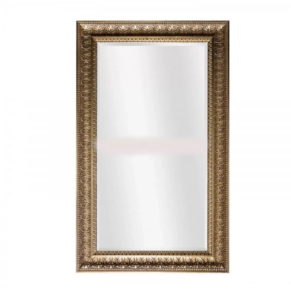 Specchiera in foglia oro rettangolare 103 x 83 x 6,5