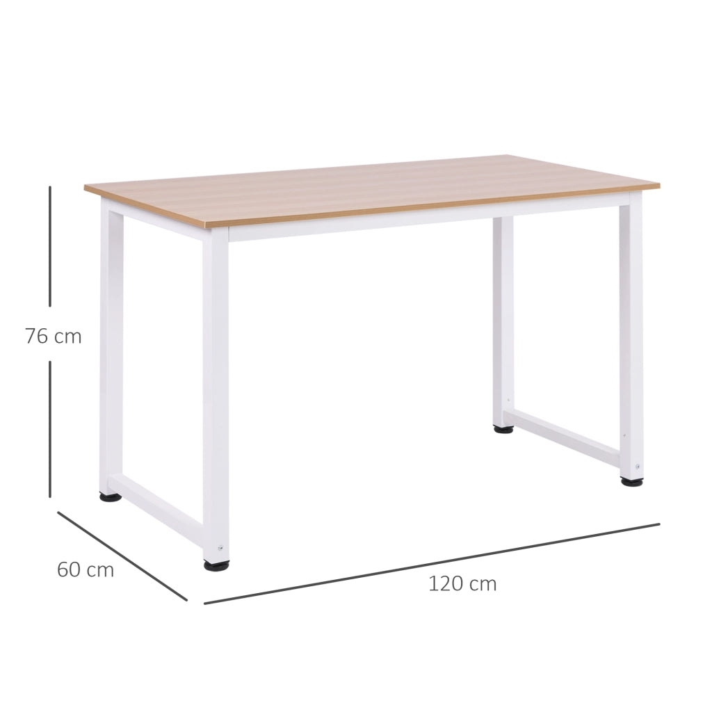 Tavolo da pranzo allungabile ¨C Zephmum ¨C Rovere e Bianco 120x60x76 cm