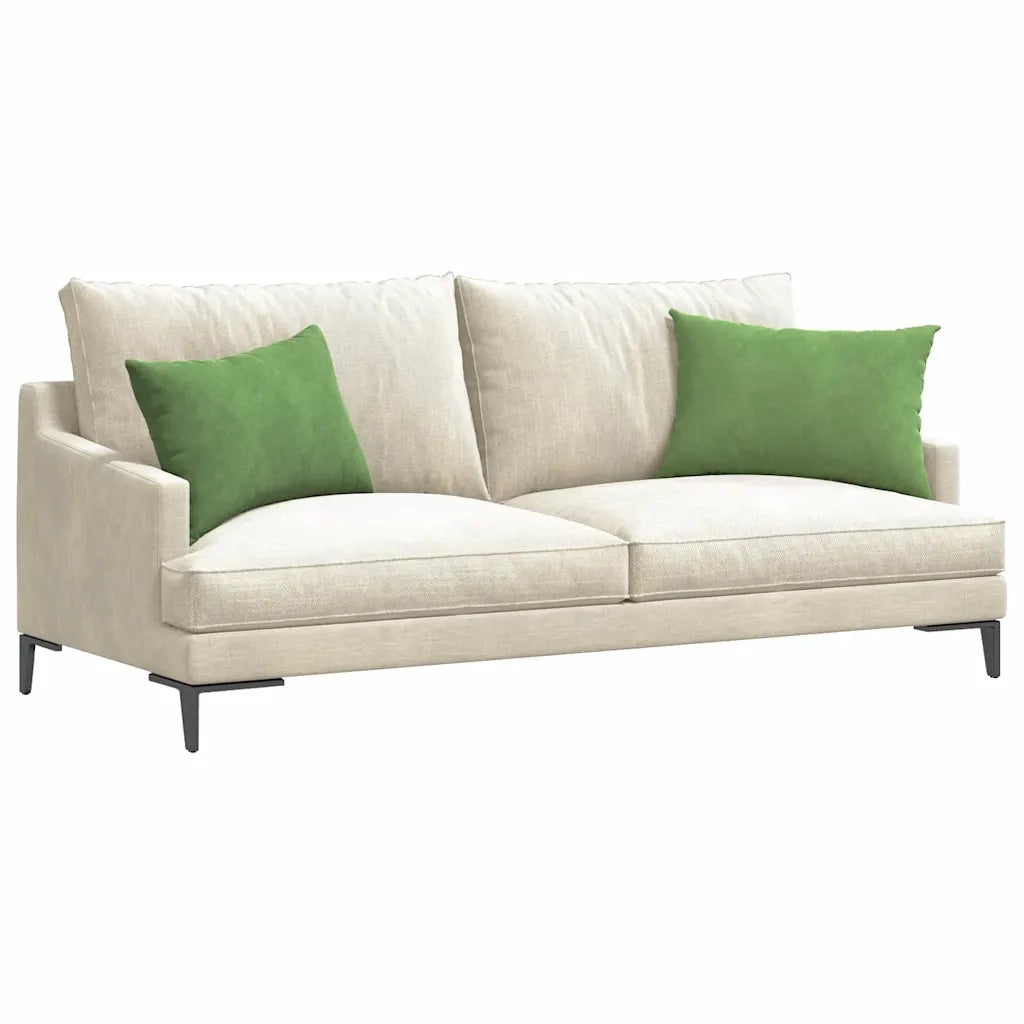Cuscini da Divano 2 pcs Verde chiaro 60 x 40 cm